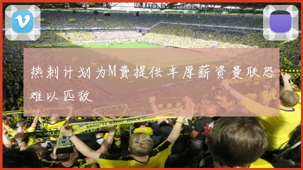 热刺计划为M费提供丰厚薪资曼联恐难以匹敌